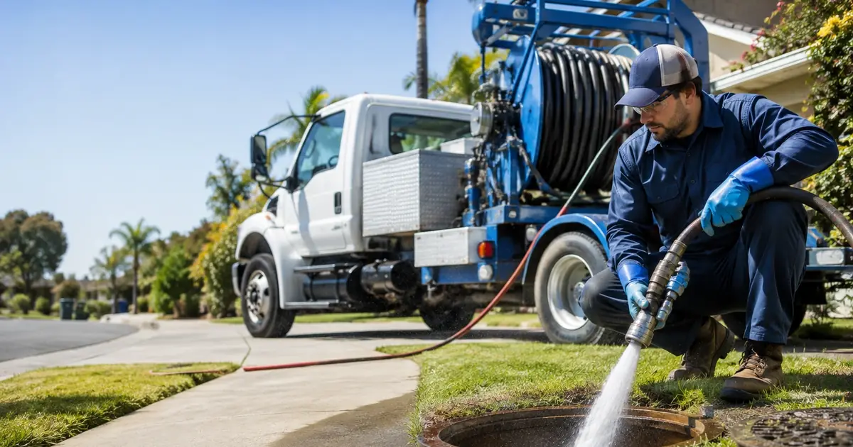 Hydro jet sewer cleaning Mecca